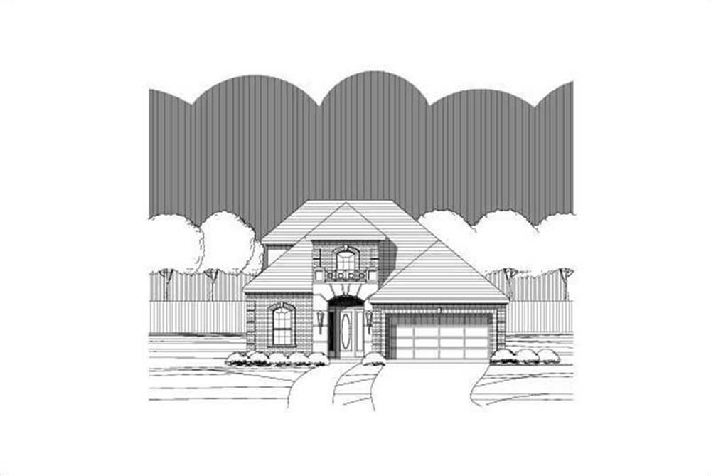 Main image for house plan # 15074