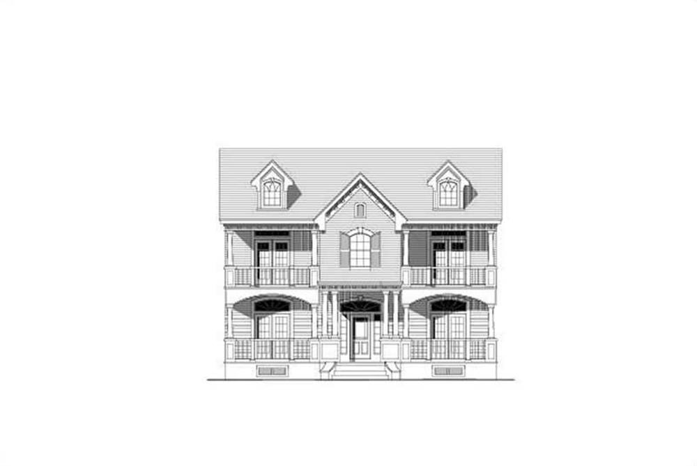 Main image for house plan # 15076