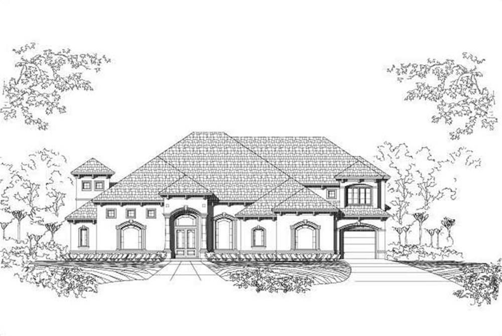 Main image for house plan # 15340