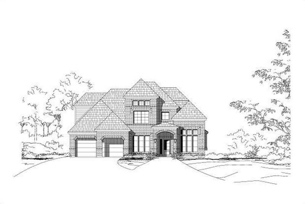 Main image for house plan # 15043