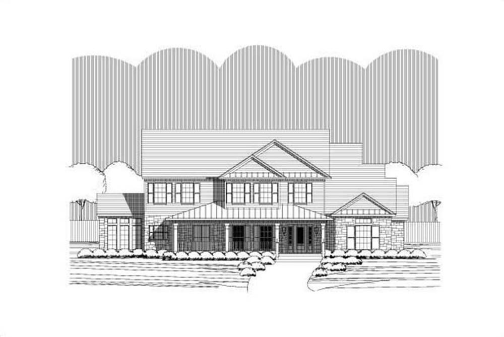 Main image for house plan # 15121