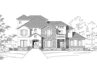 3-Bedroom, 3318 Sq Ft Country Home Plan - 156-1931 - Main Exterior