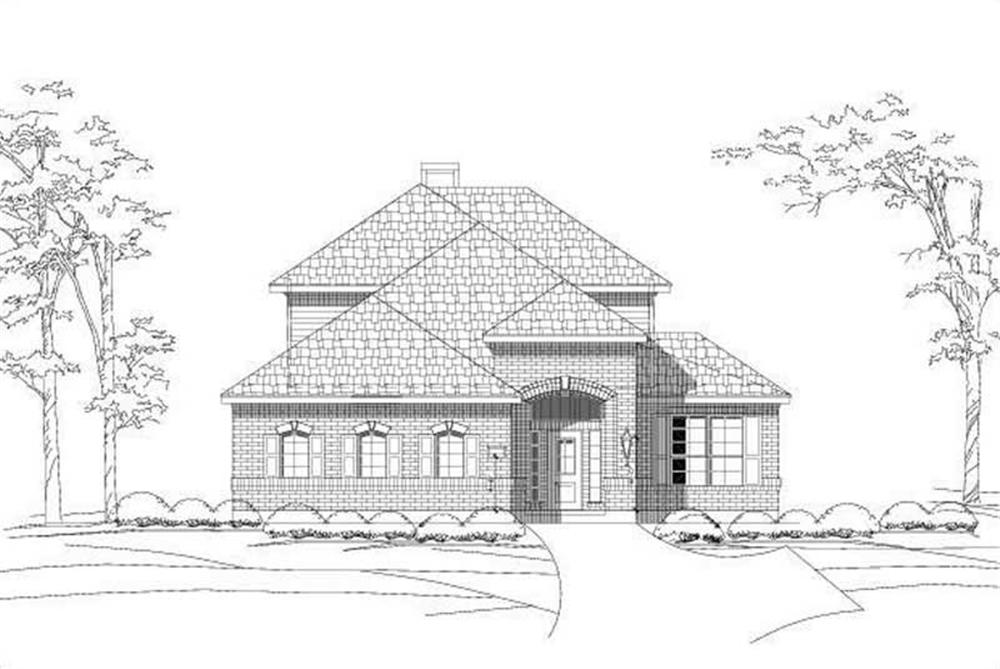 Main image for house plan # 15095