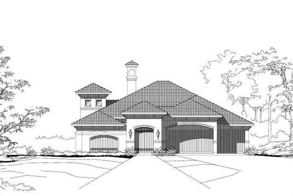 Main image for house plan # 15093