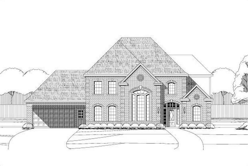 Main image for house plan # 15156