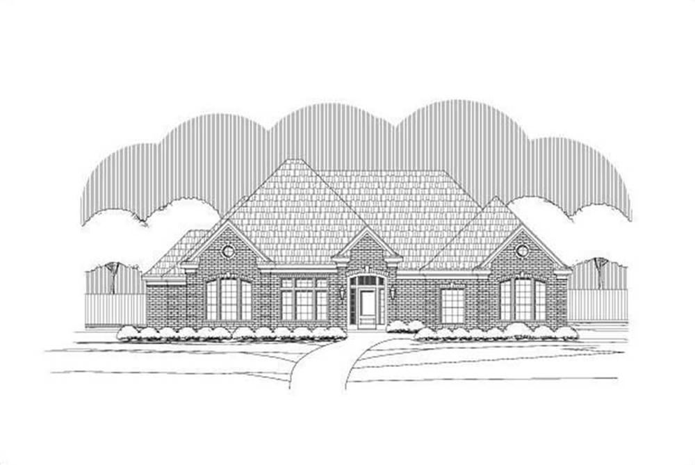 Main image for house plan # 15082