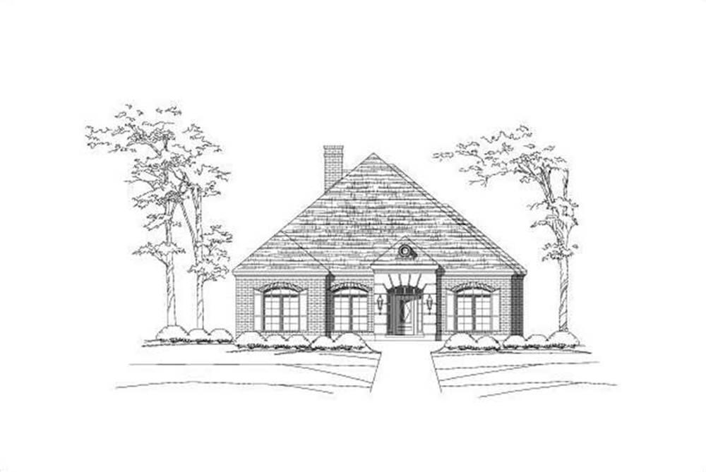 Main image for house plan # 15075