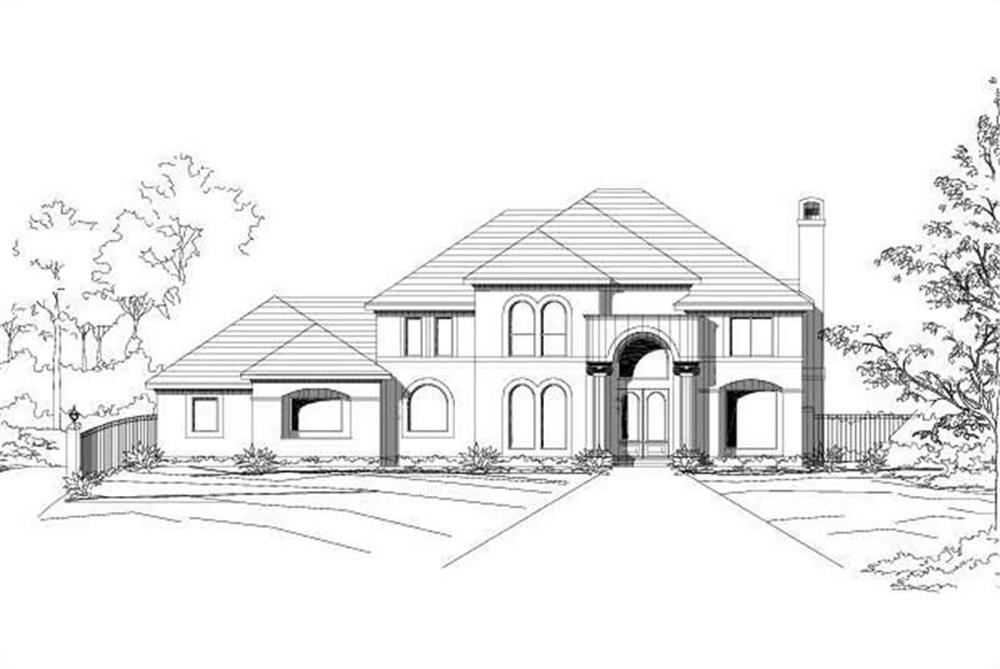 Main image for house plan # 15162