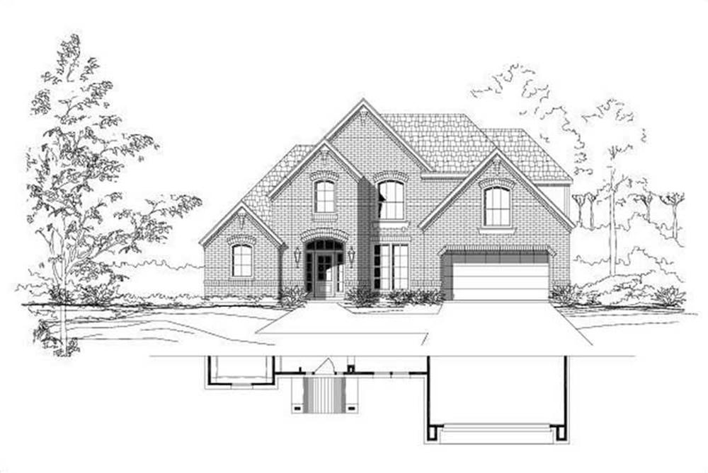 Main image for house plan # 15495