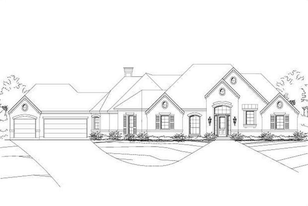 Main image for house plan # 15087