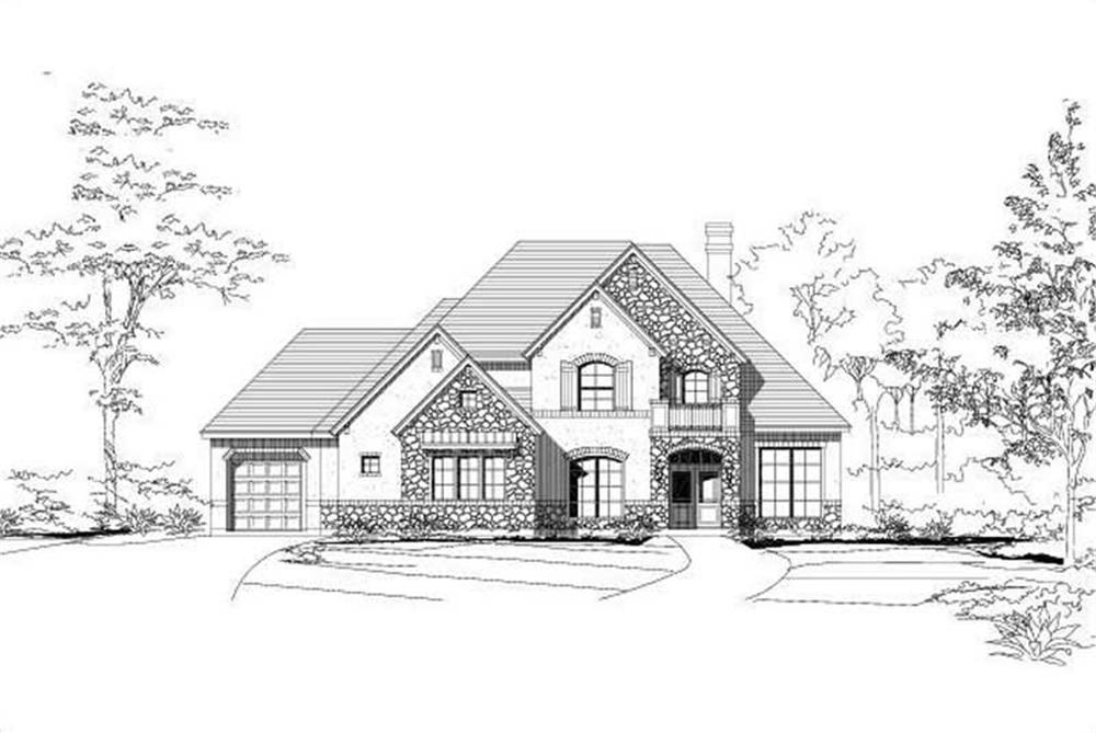 Main image for house plan # 15019