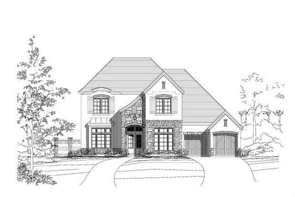 Main image for house plan # 15387