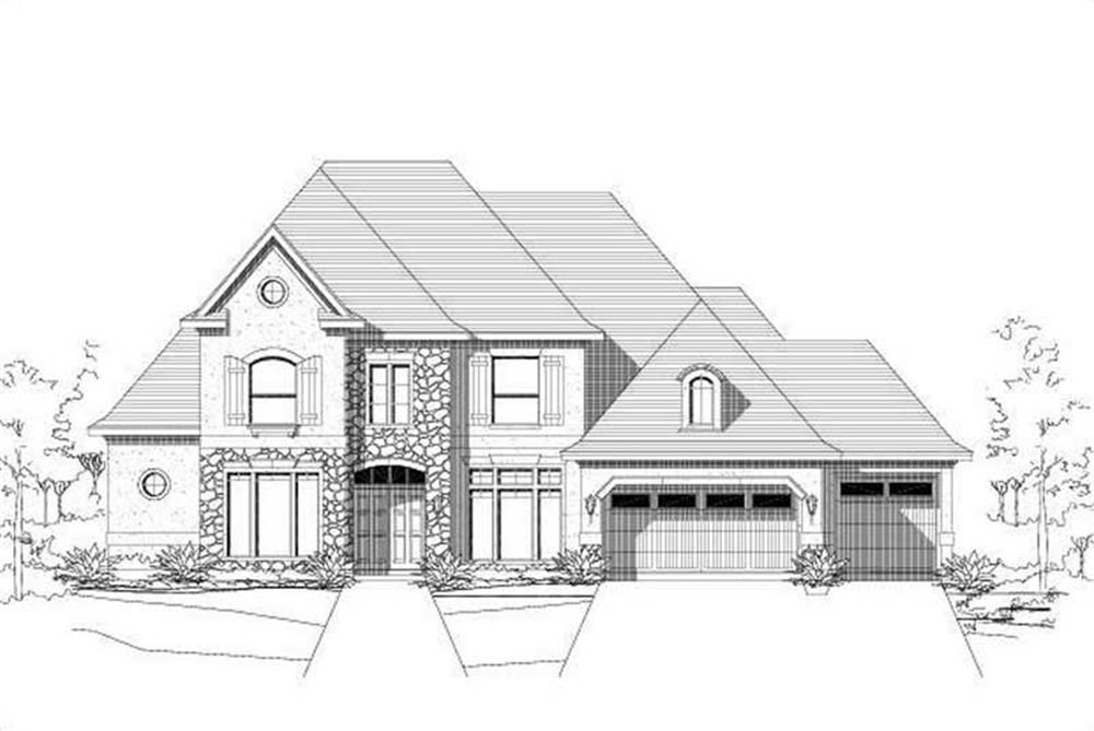 Main image for house plan # 15394