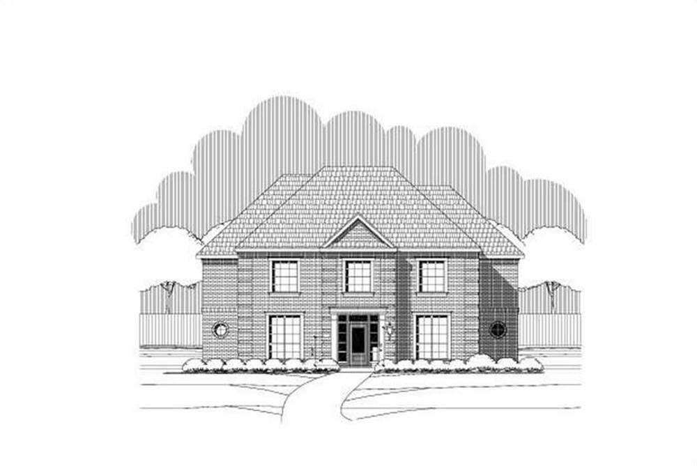 Main image for house plan # 19687