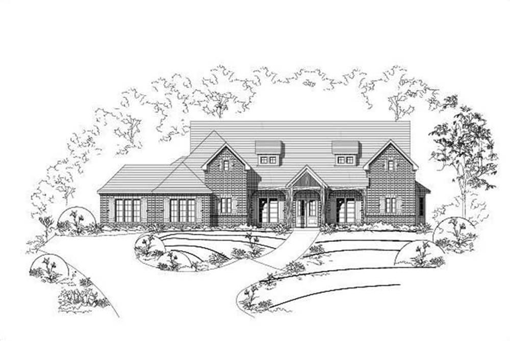 Main image for house plan # 15391