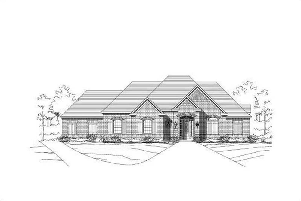 Main image for house plan # 15479