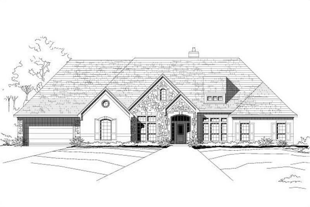 Main image for house plan # 15478