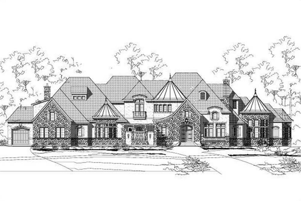 Main image for luxury house plan # 19554