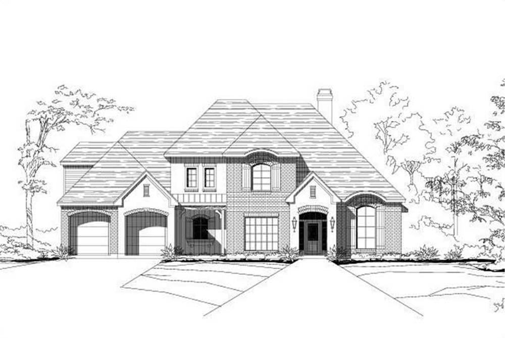 Main image for house plan # 15771