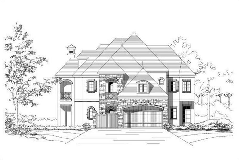 Main image for house plan # 15786