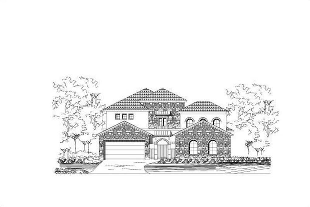 Main image for house plan # 15417