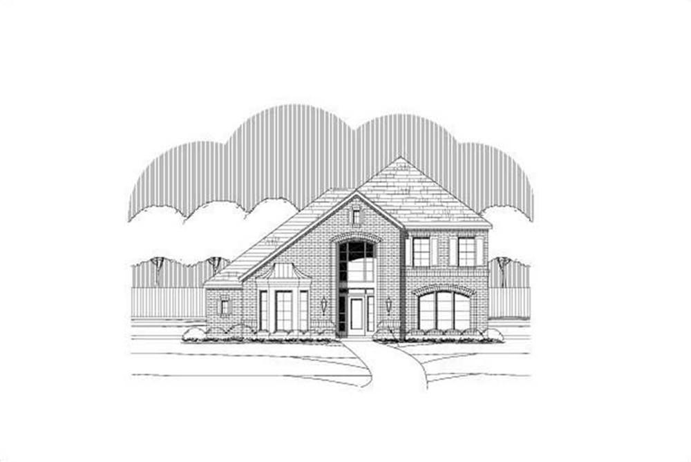 Main image for house plan # 15438