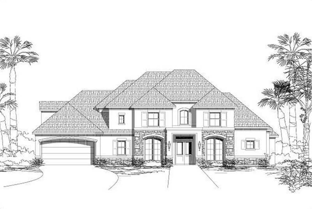 Main image for house plan # 15419