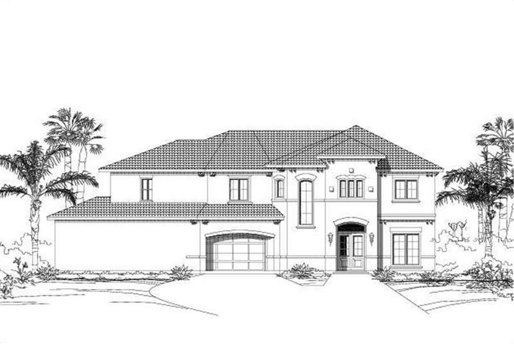 Main image for house plan # 15766