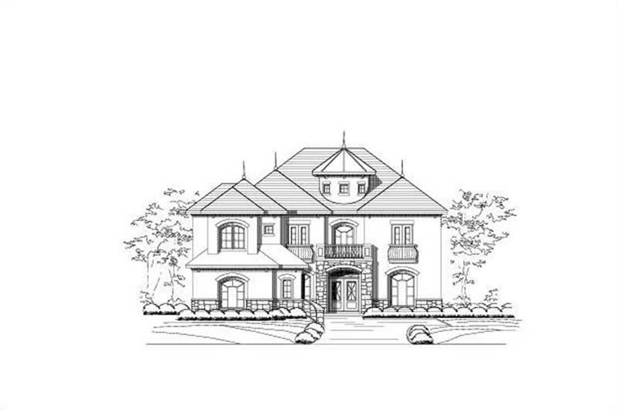Main image for house plan # 15352