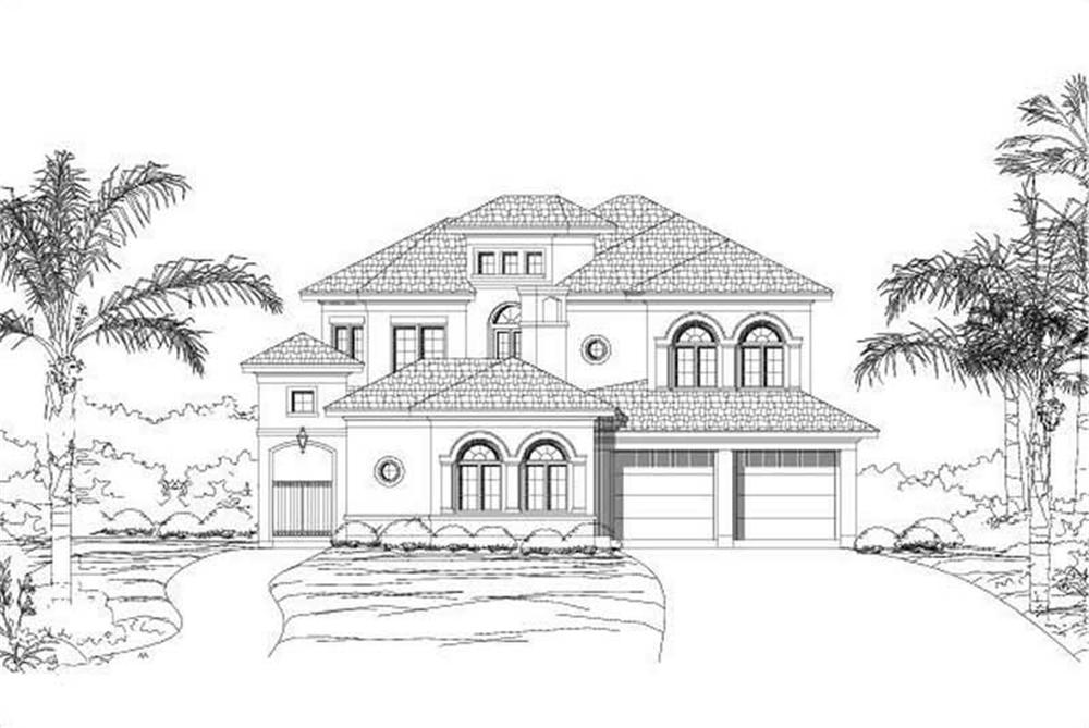 Main image for house plan # 15690