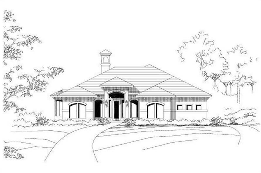 Main image for house plan # 15983
