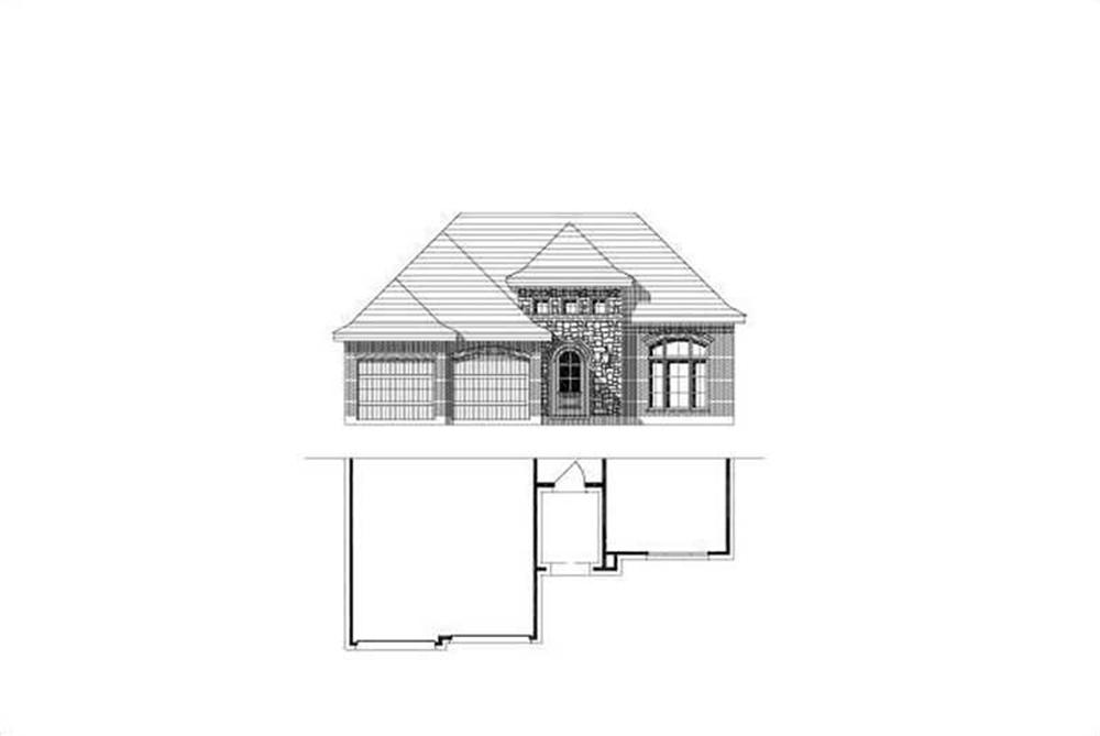Main image for house plan # 15050