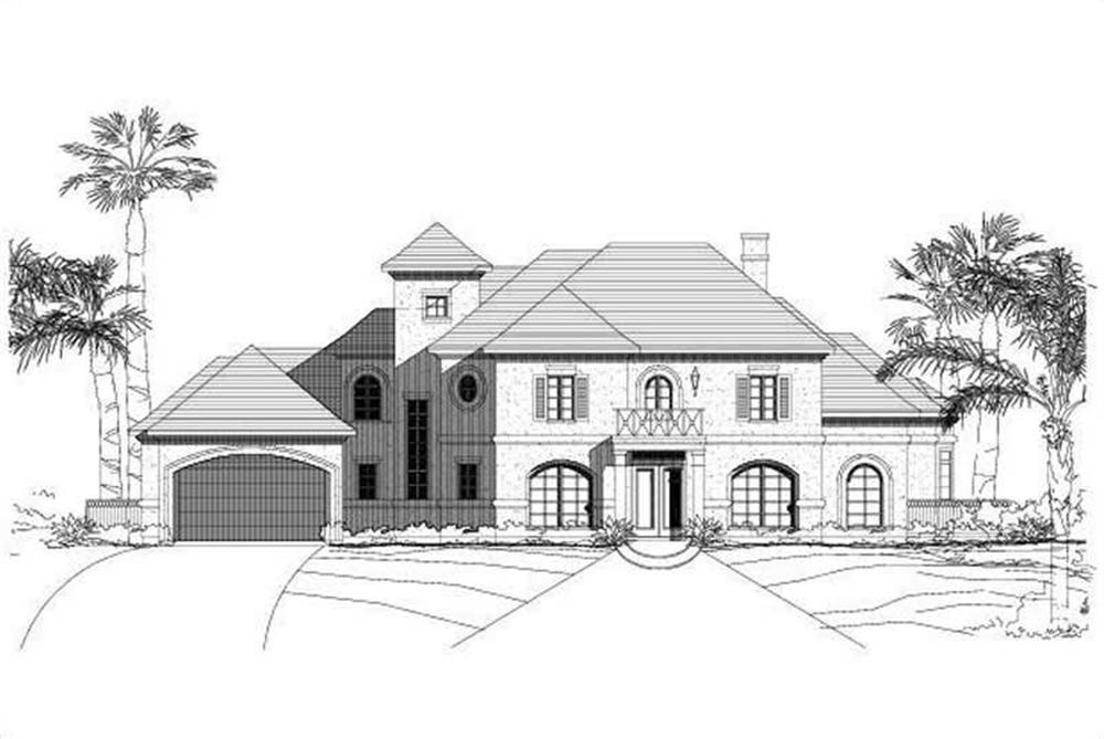 Main image for house plan # 15580