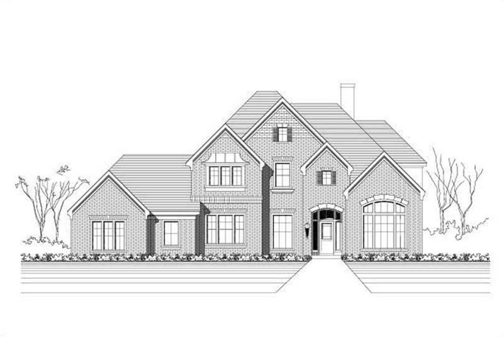 Main image for house plan # 15570