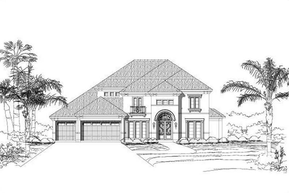 Main image for house plan # 15566