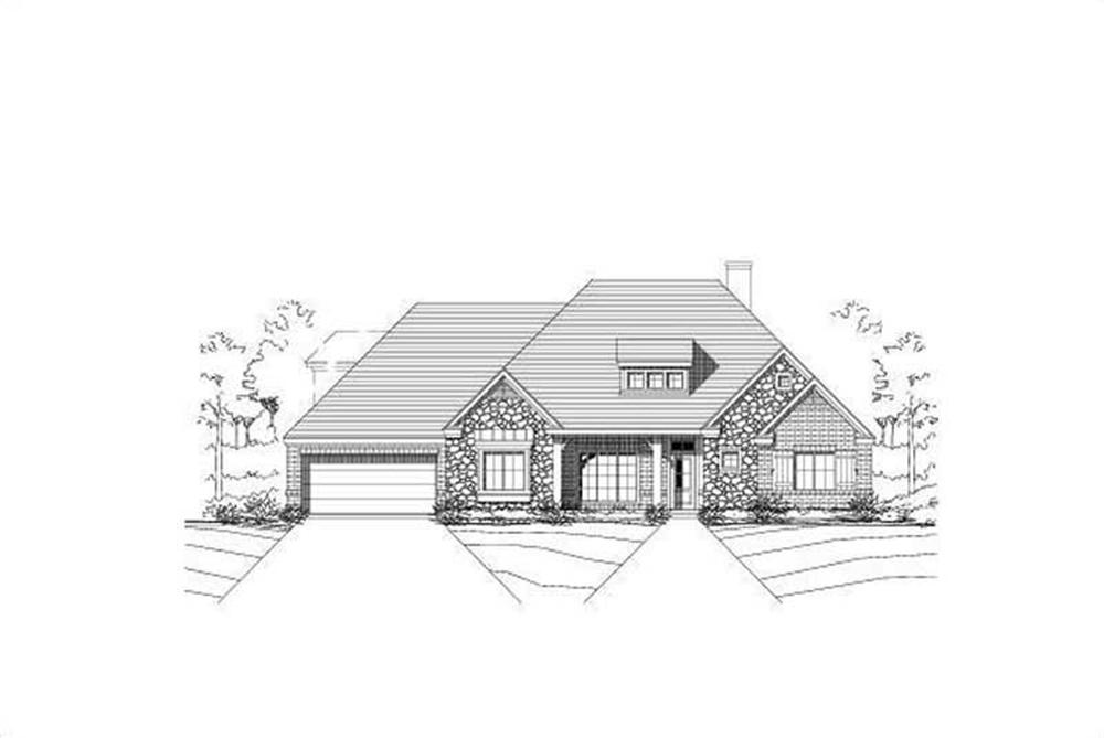 Main image for house plan # 15534