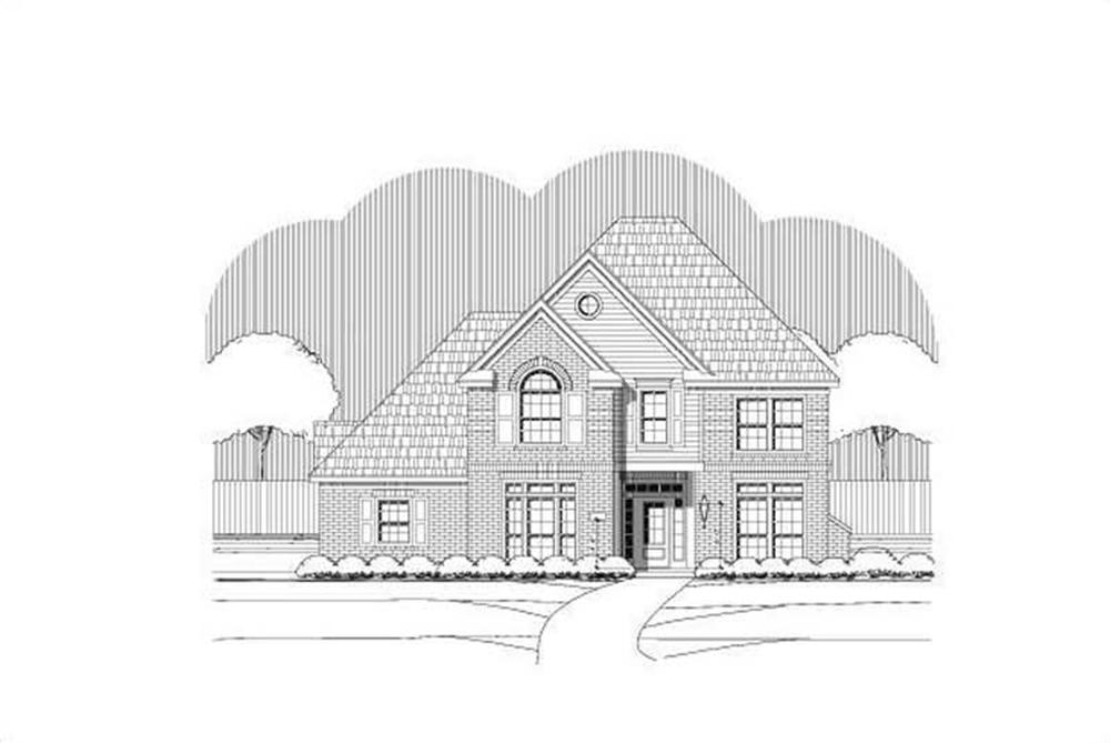 Main image for house plan # 15539