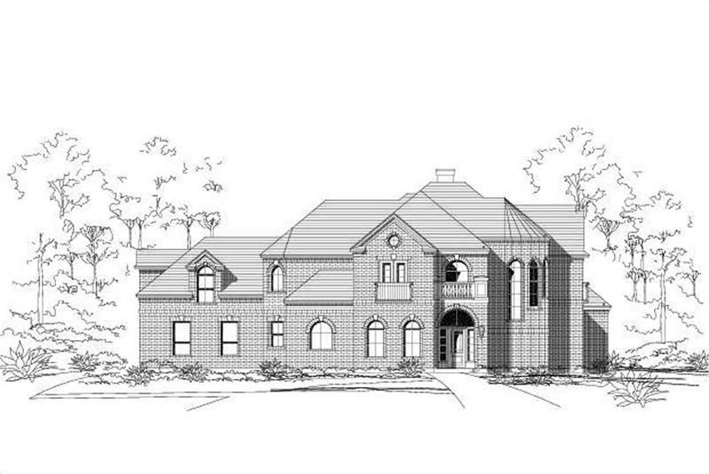 Main image for house plan # 15779