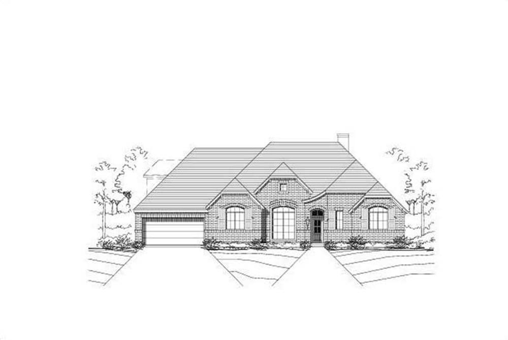 Main image for house plan # 15536