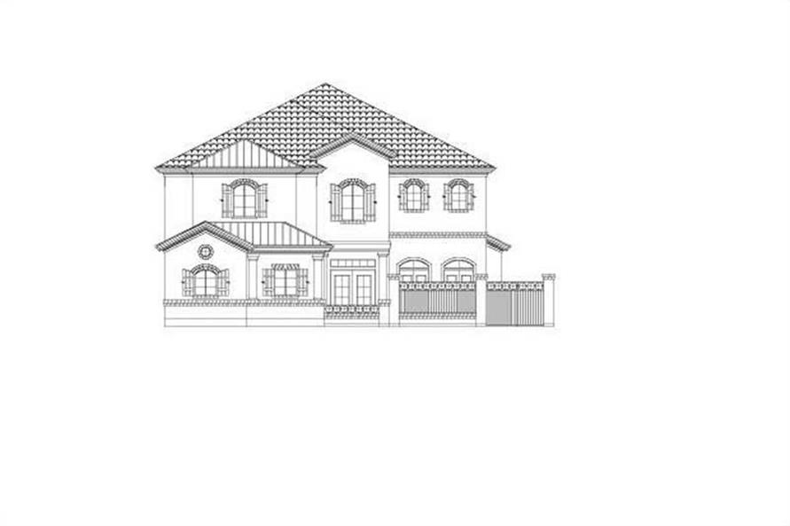 Main image for house plan # 15812