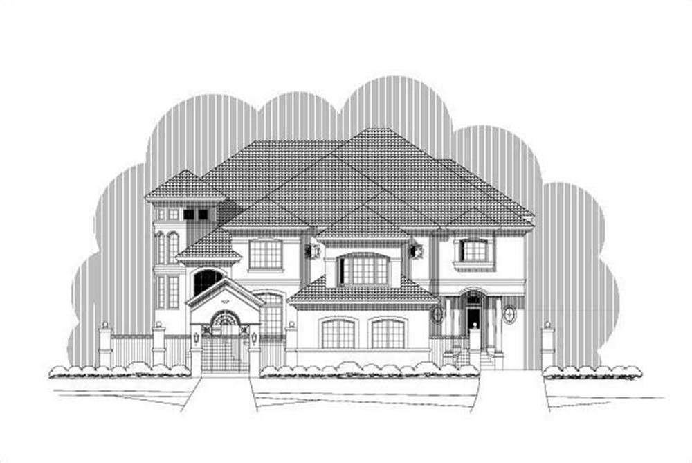 Main image for luxury house plan # 19704