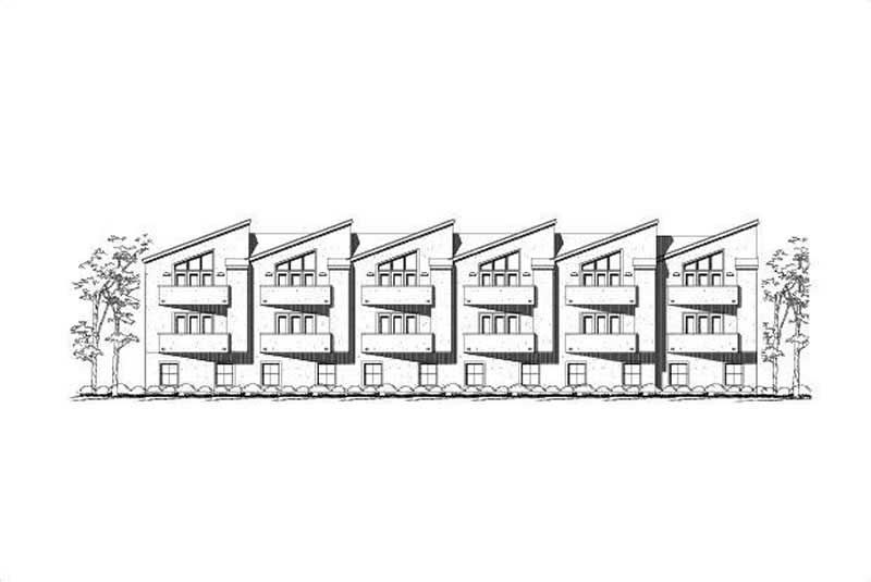 Multi-Unit home (ThePlanCollection: Plan #156-2131)