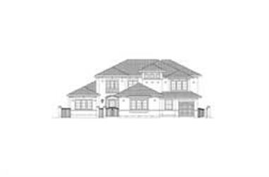 5-Bedroom, 5232 Sq Ft Luxury House Plan - 156-2142 - Front Exterior
