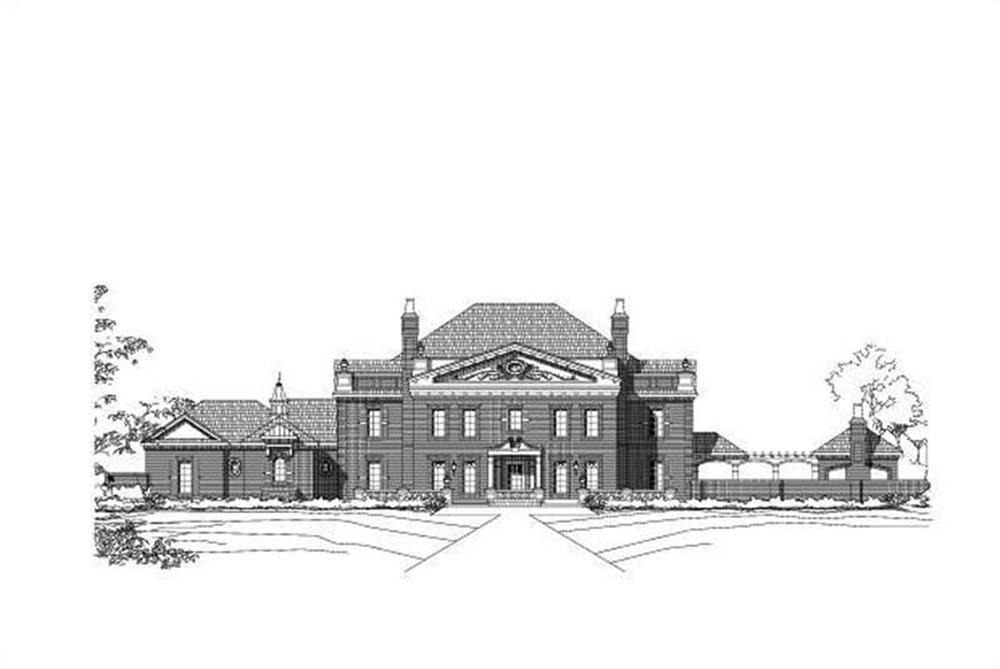Main image for luxury house plans # 19730