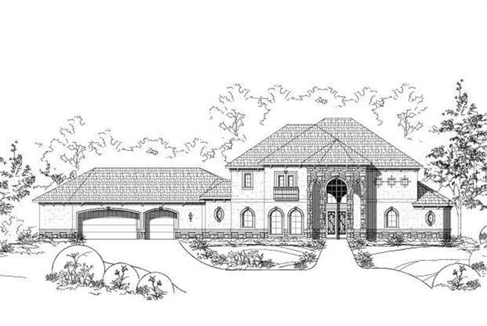 Main image for house plan # 15826