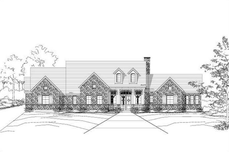 Main image for house plan # 15452