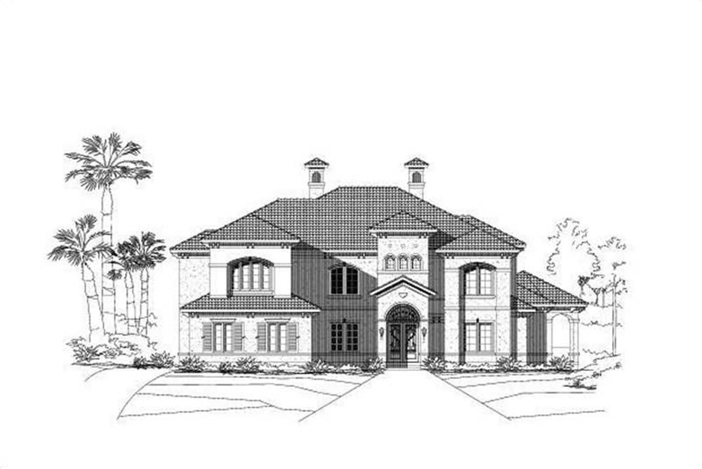 Main image for house plan # 15831