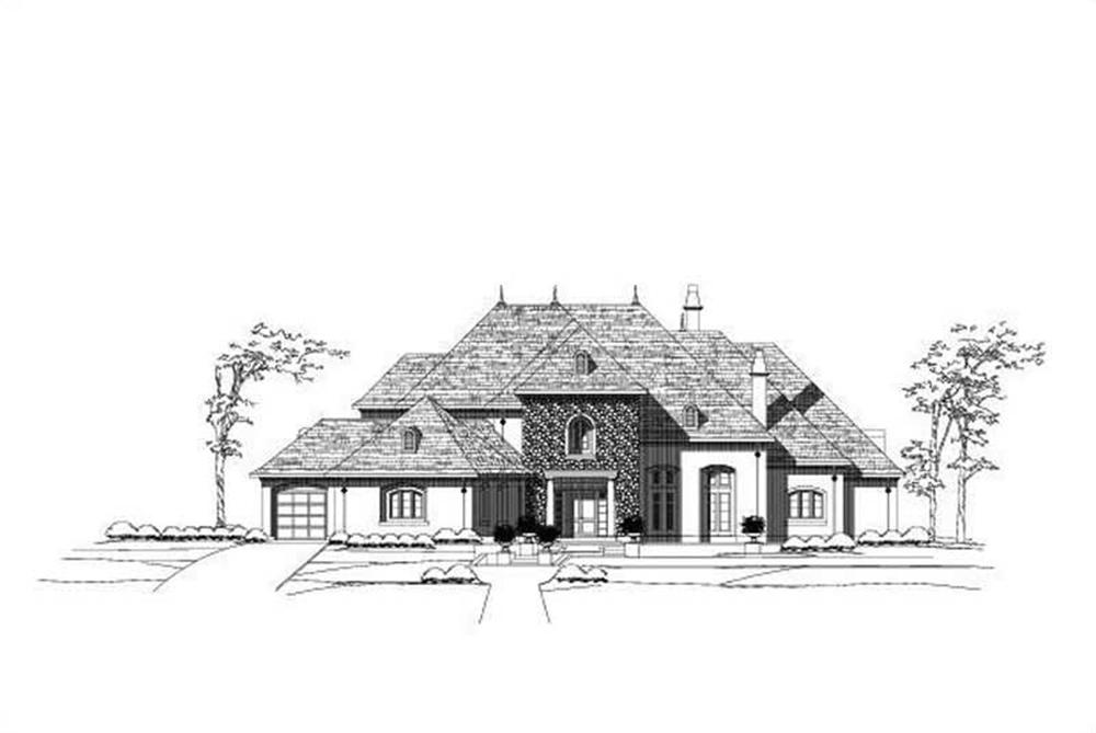 Main image for house plan # 15837