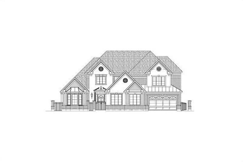 Main image for house plan # 15696