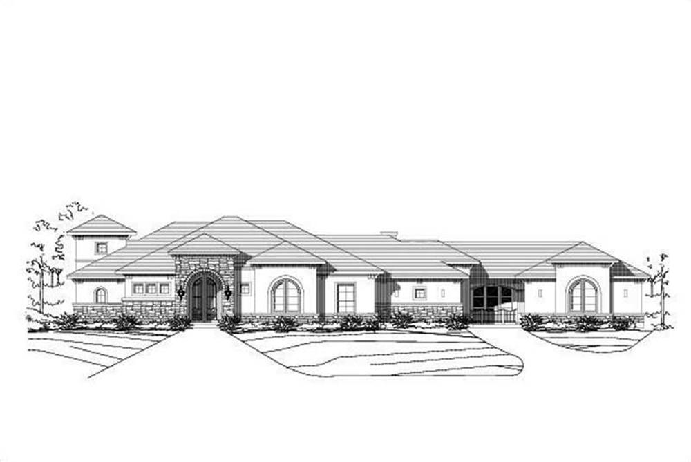 Main image for house plan # 15541